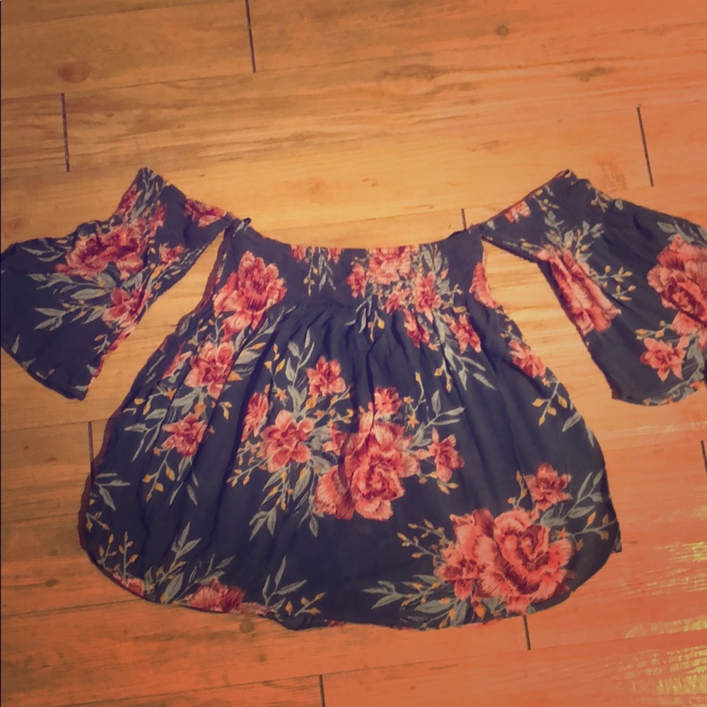 Billabong off the shoulder top